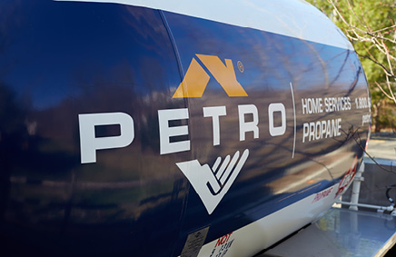 Petro propane truck