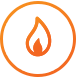 Flame icon